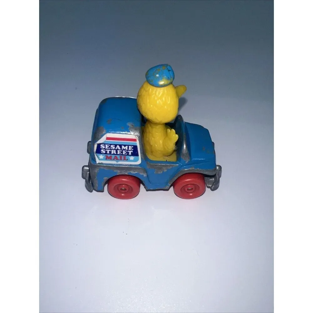 Vintage 1982 Made In Hong Kong Hasbro‎ Muppets Big Bird Sesame Street Mail Truck